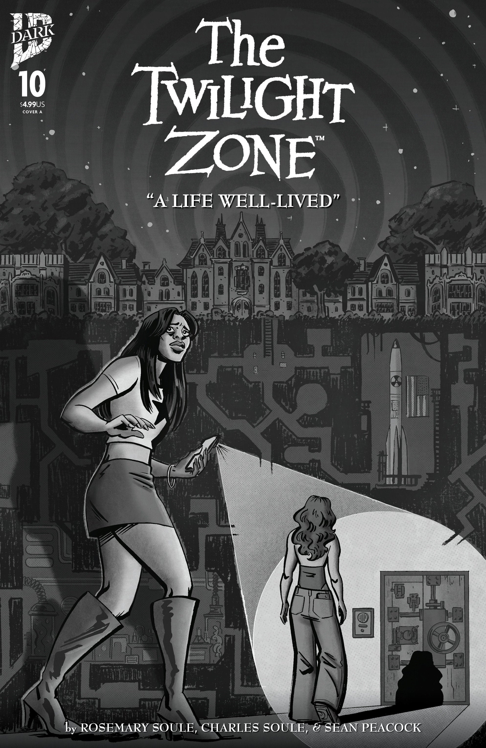 THE TWILIGHT ZONE #10 COVER A PEACOCK