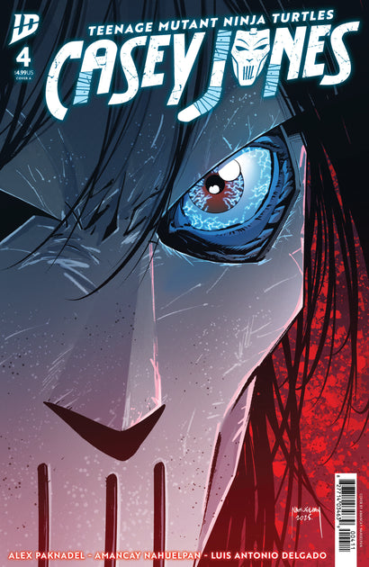 TEENAGE MUTANT NINJA TURTLES: CASEY JONES #4 COVER A NAHUELPAN