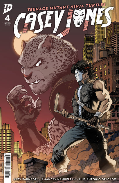 TEENAGE MUTANT NINJA TURTLES: CASEY JONES #4 COVER B KOTIAN