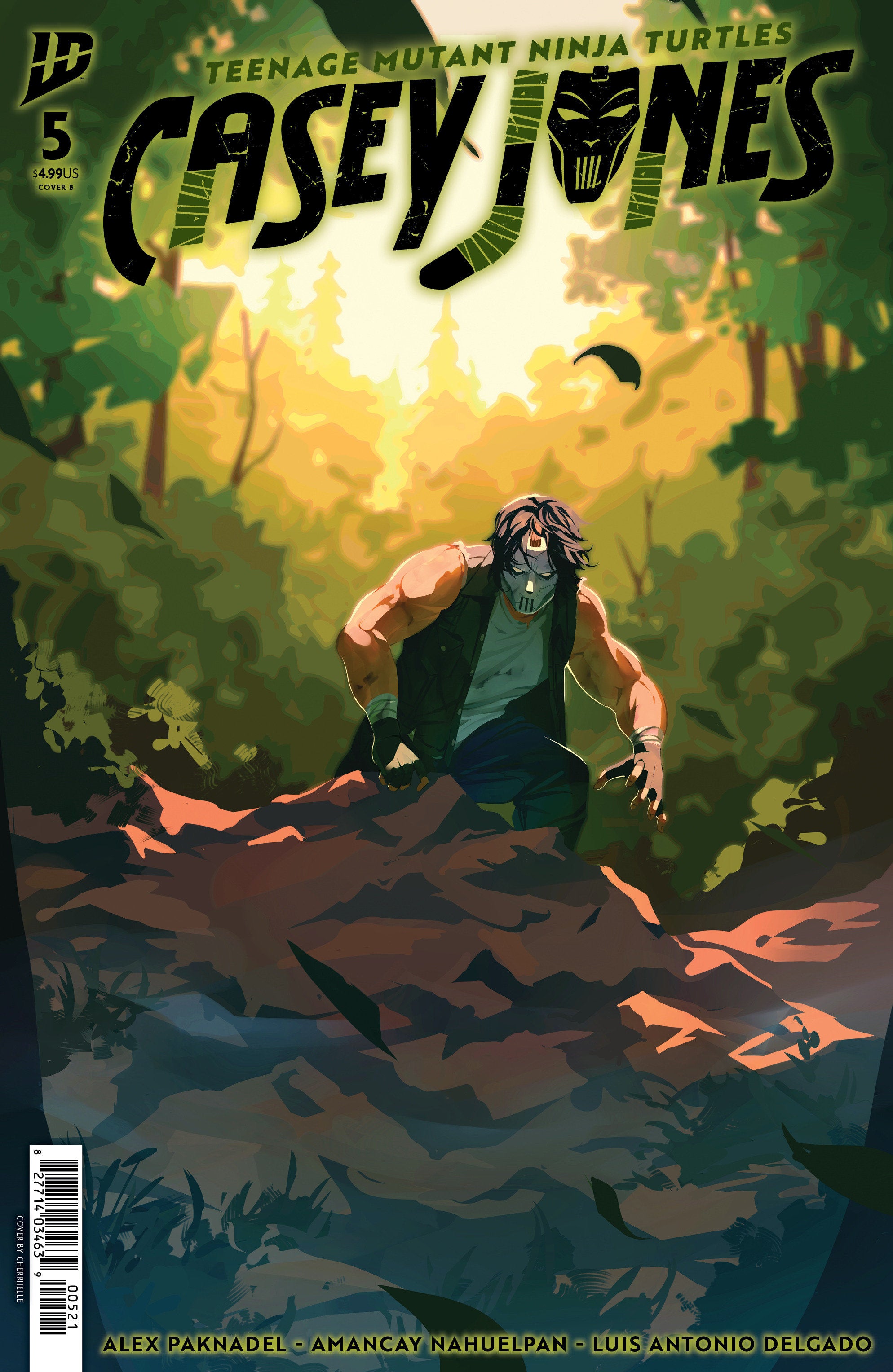 TEENAGE MUTANT NINJA TURTLES: CASEY JONES #5 COVER B CHERRIIELLE