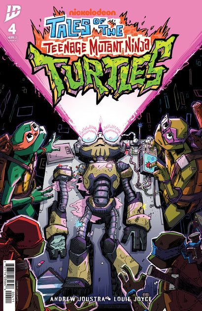 TALES OF THE TEENAGE MUTANT NINJA TURTLES #4 COVER A JOYCE