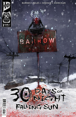 30 DAYS OF NIGHT: FALLING SUN #2 VARIANT B DAMIEN WORM