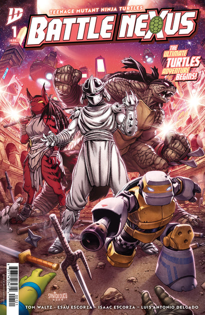 TEENAGE MUTANT NINJA TURTLES: BATTLE NEXUS #1 VARIANT B SANTOLOUCO
