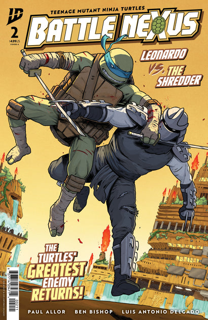 TEENAGE MUTANT NINJA TURTLES: BATTLE NEXUS #2 COVER A BISHOP