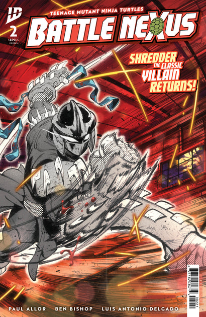 TEENAGE MUTANT NINJA TURTLES: BATTLE NEXUS #2 VARIANT B ORTIZ