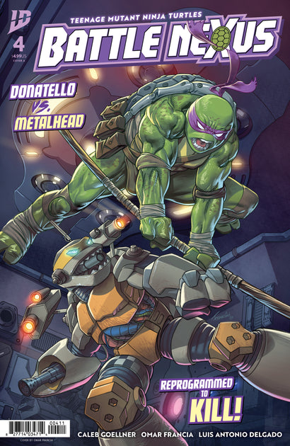TEENAGE MUTANT NINJA TURTLES: BATTLE NEXUS #4 COVER A FRANCIA