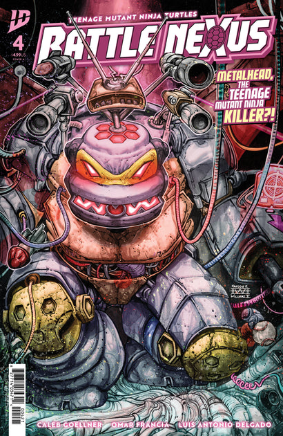 TEENAGE MUTANT NINJA TURTLES: BATTLE NEXUS #4 VARIANT B WILLIAMS II