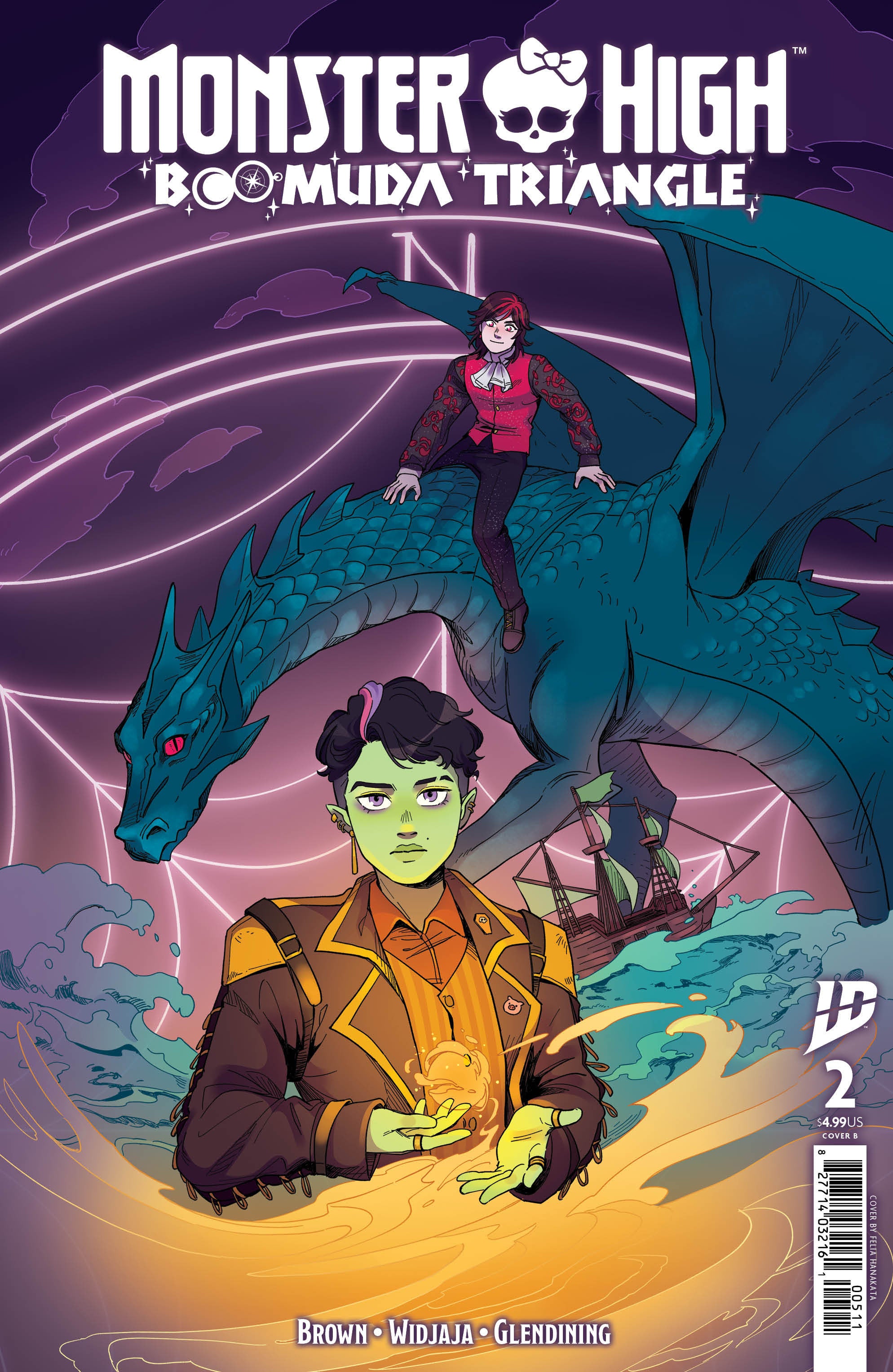 MONSTER HIGH: BOOMUDA TRIANGLE #2 VARIANT B HANAKATA CONNECTING VARIANT