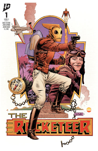 THE ROCKETEER: THE ISLAND #1 COVER C MURPHY