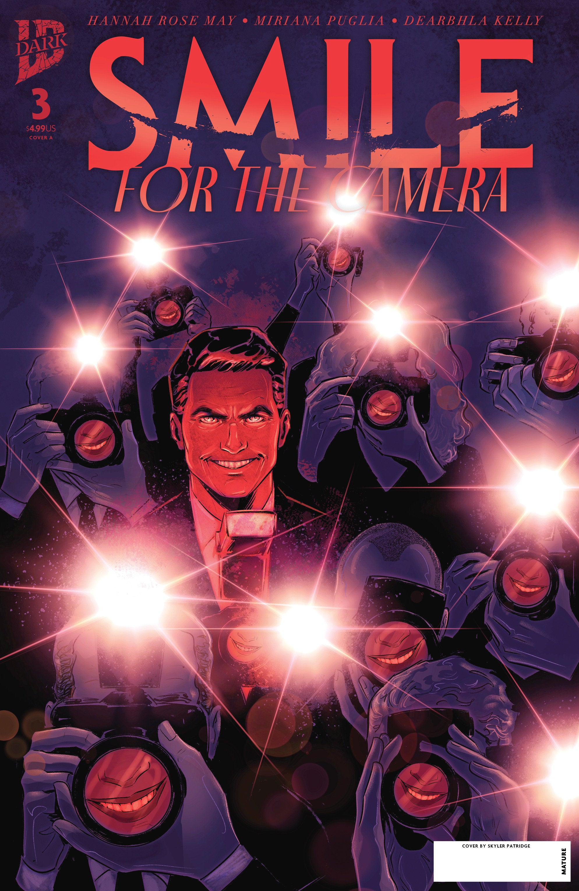 SMILE: FOR THE CAMERA #3 COVER A PATRIDGE