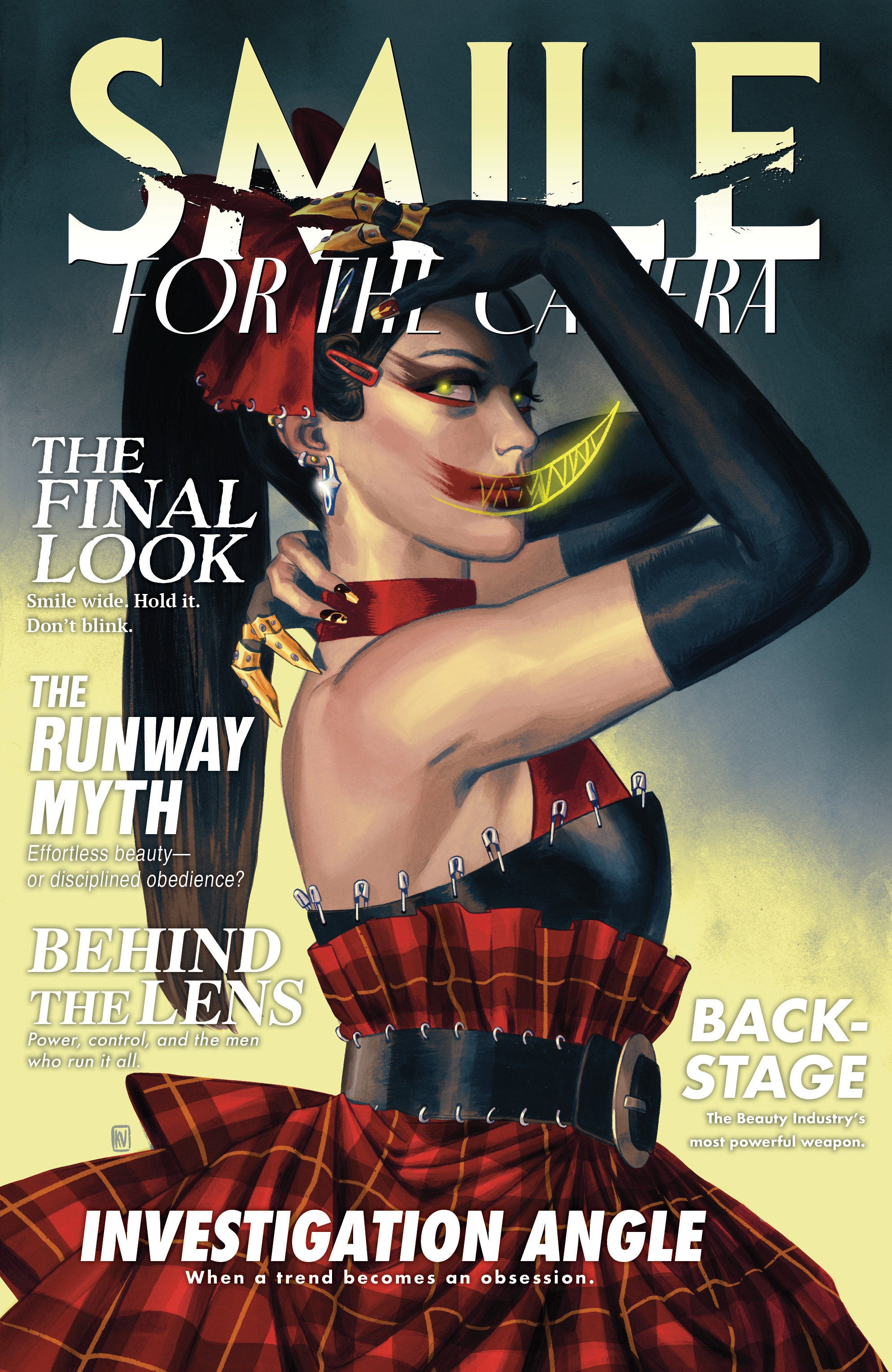 SMILE: FOR THE CAMERA #5 VARIANT C VALERIO FASHION MAGAZINE VARIANT