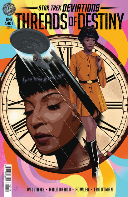 STAR TREK: DEVIATIONS--THREADS OF DESTINY COVER A ALVARADO