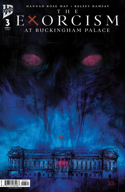 THE EXORCISM AT BUCKINGHAM PALACE #3 COVER B DAMIEN WORM