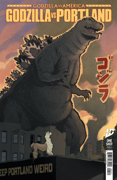 GODZILLA VS. AMERICA: PORTLAND VARIANT B YARSKY