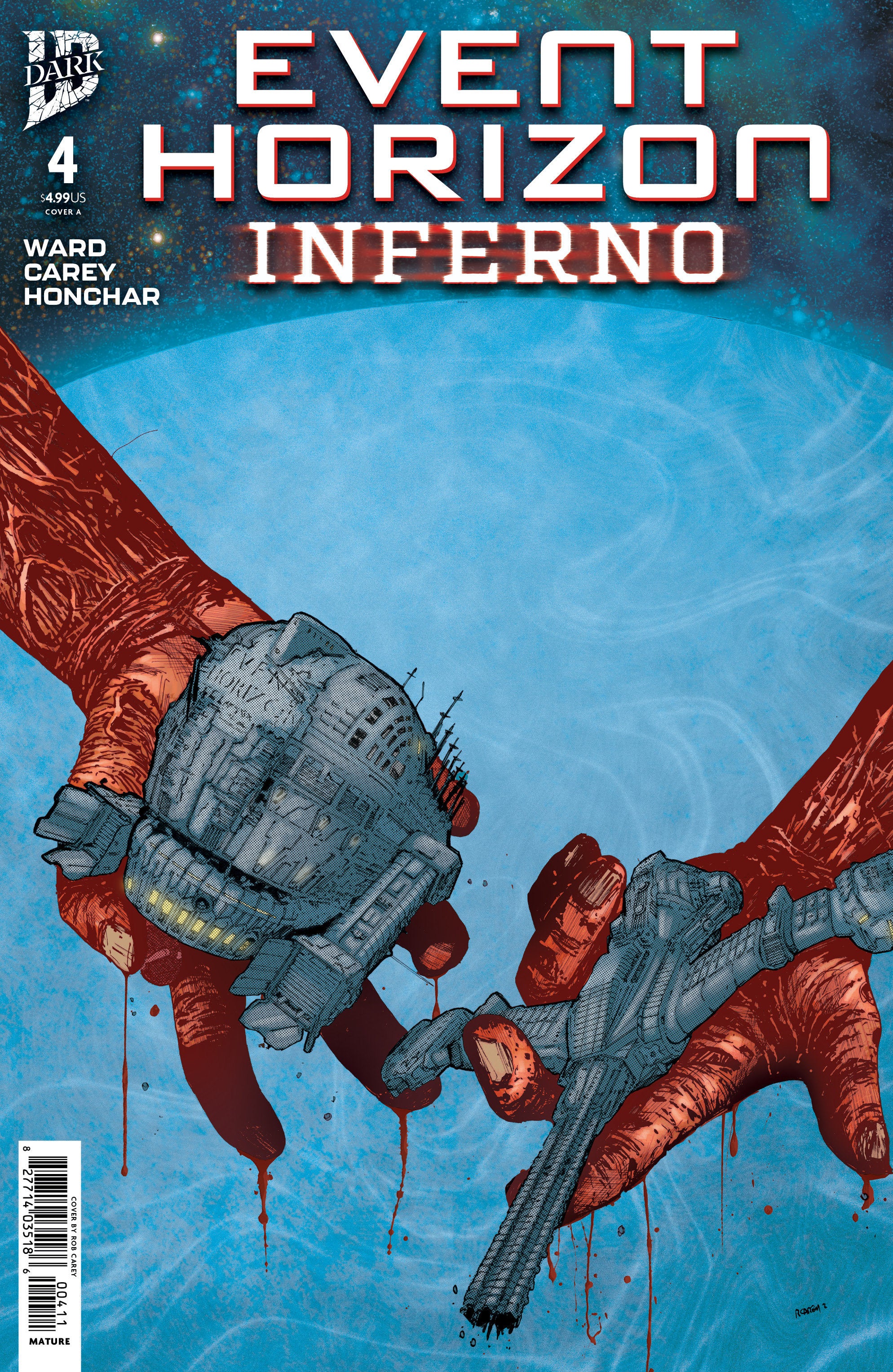 EVENT HORIZON: INFERNO #4 COVER A CAREY