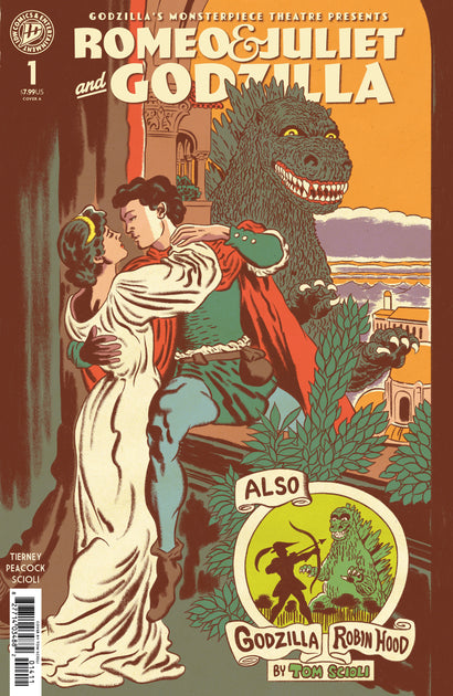 GODZILLA’S MONSTERPIECE THEATRE PRESENTS: ROMEO & JULIET & GODZILLA COVER A SCIOLI