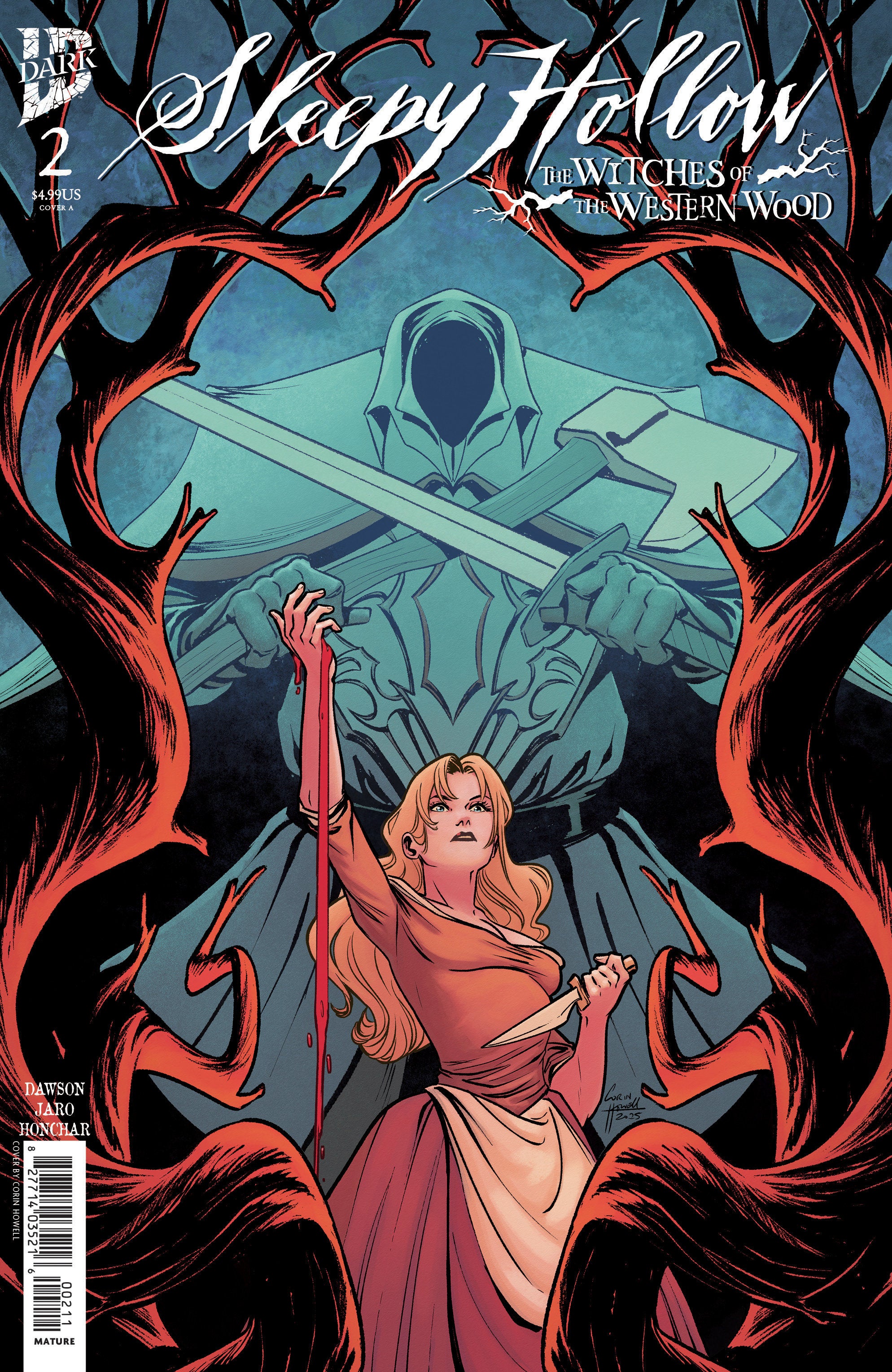 SLEEPY HOLLOW: THE WITCHES OF THE WESTERN WOOD #2 COVER A HOWELL