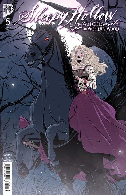 SLEEPY HOLLOW: THE WITCHES OF THE WESTERN WOOD #5 COVER A VECCHIO