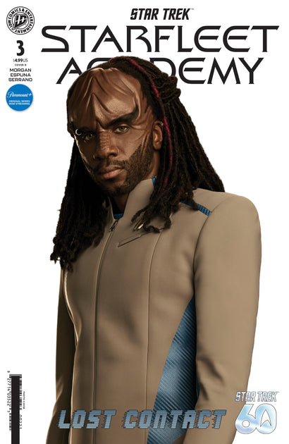 STAR TREK: STARFLEET ACADEMY--LOST CONTACT #3 COVER B PHOTO COVER