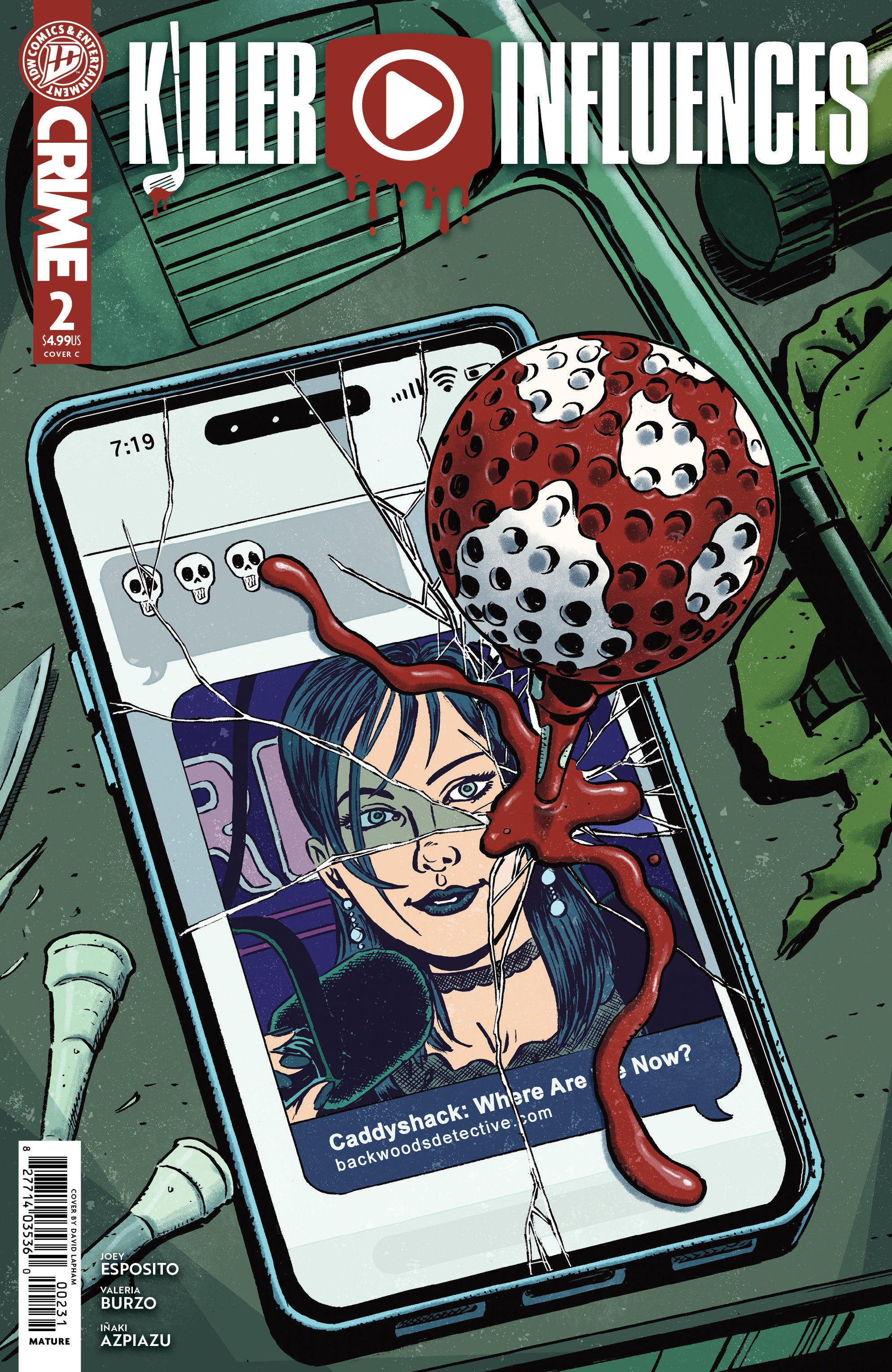 KILLER INFLUENCES #2 VARIANT C LAPHAM
