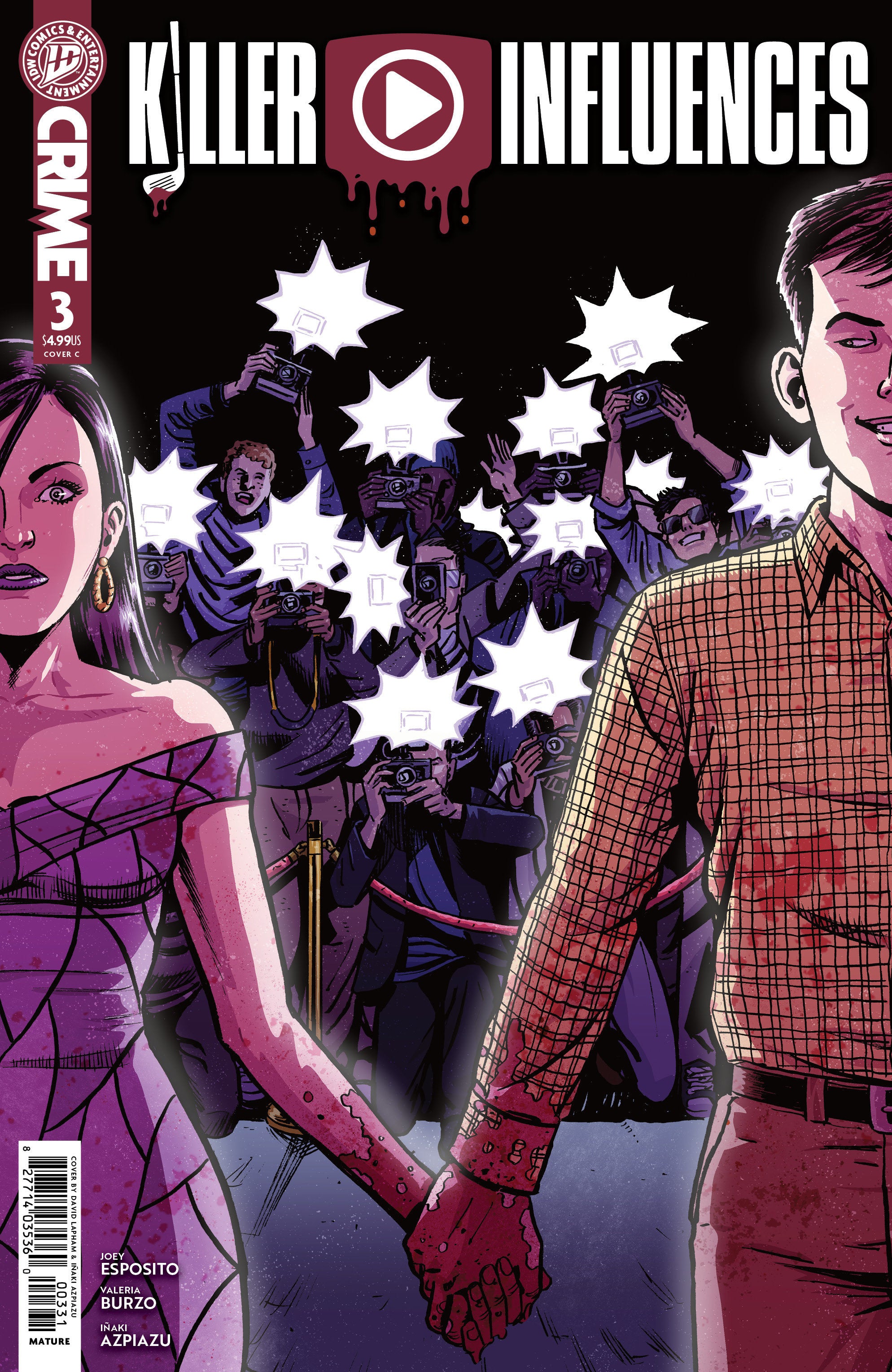 KILLER INFLUENCES #3 VARIANT C LAPHAM