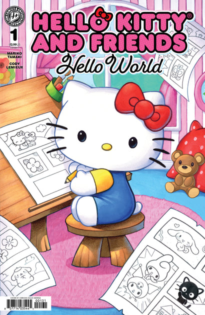 HELLO KITTY AND FRIENDS: HELLO WORLD! #1 VARIANT C FOIL ZULLO UMINGA