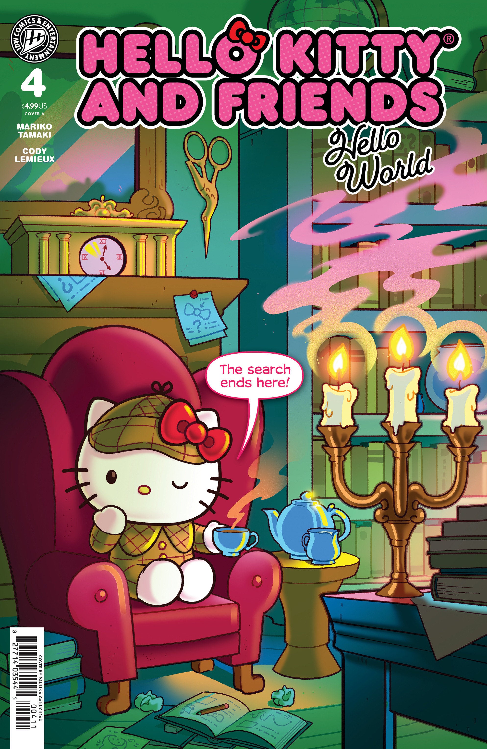 HELLO KITTY AND FRIENDS: HELLO WORLD! #4 COVER A (GANUCHEAU)
