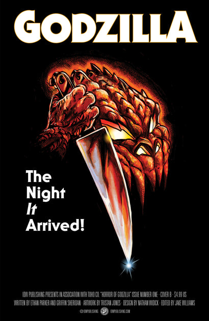 THE HORROR OF GODZILLA [KAI-SEI ERA] #1 VARIANT B TUNICA MOVIE HOMAGE COVER