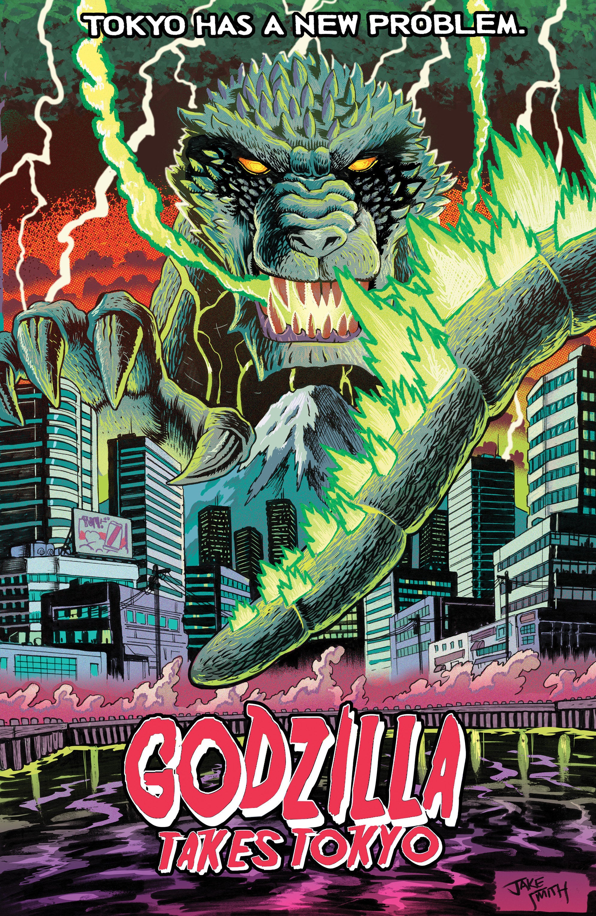 THE HORROR OF GODZILLA [KAI-SEI ERA] #2 VARIANT B SMITH MOVIE HOMAGE COVER