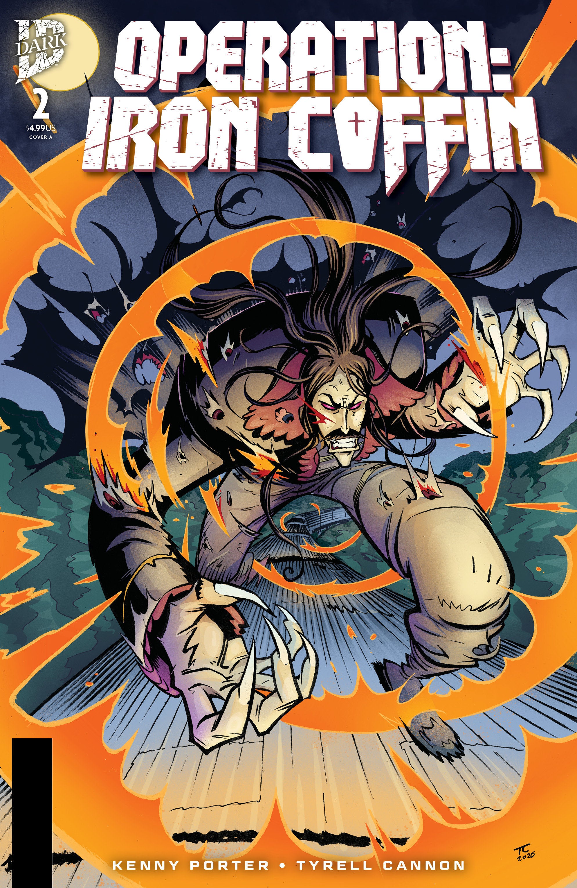 OPERATION: IRON COFFIN #2 COVER A CANNON
