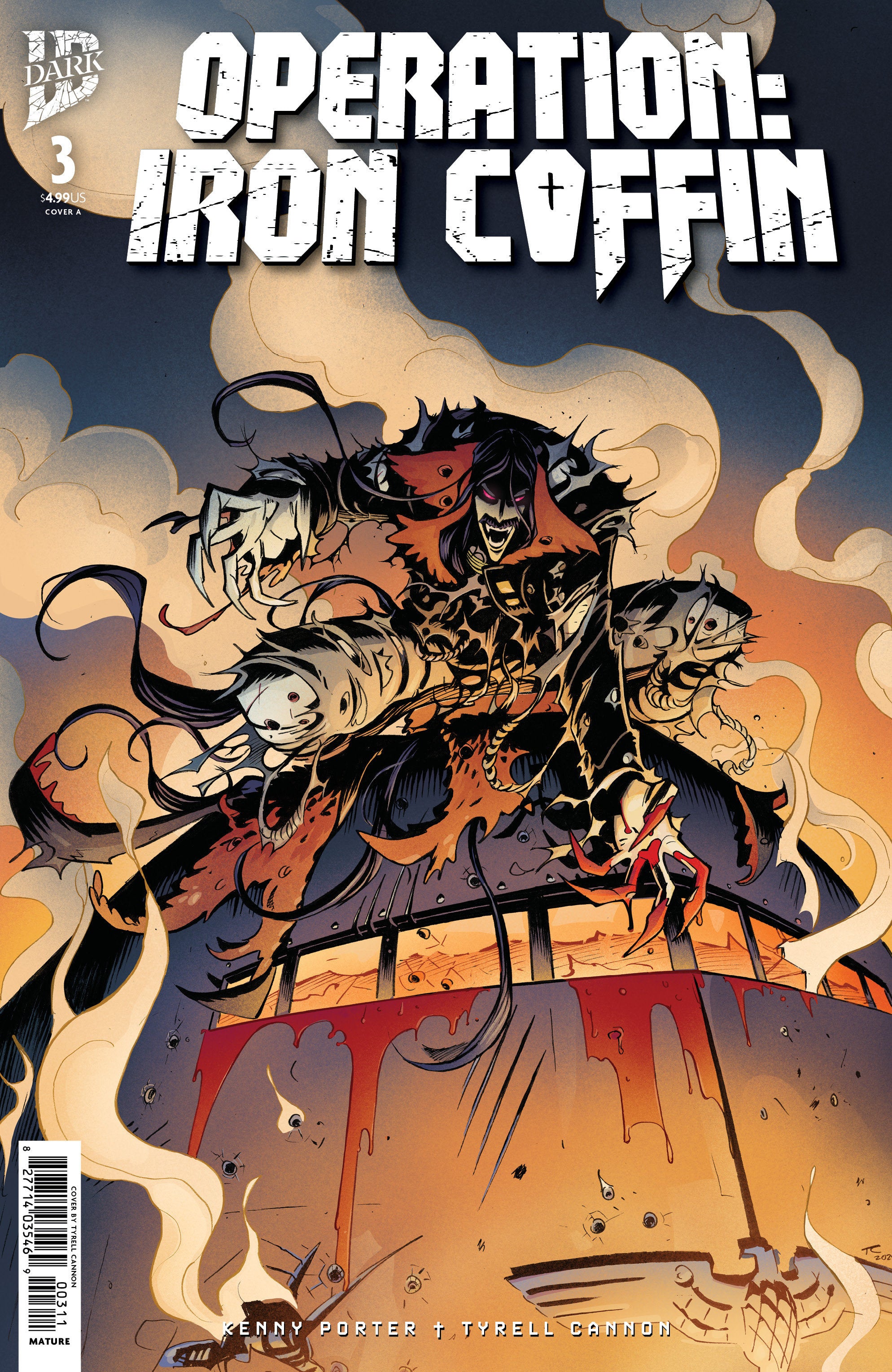 OPERATION: IRON COFFIN #3 COVER A CANNON