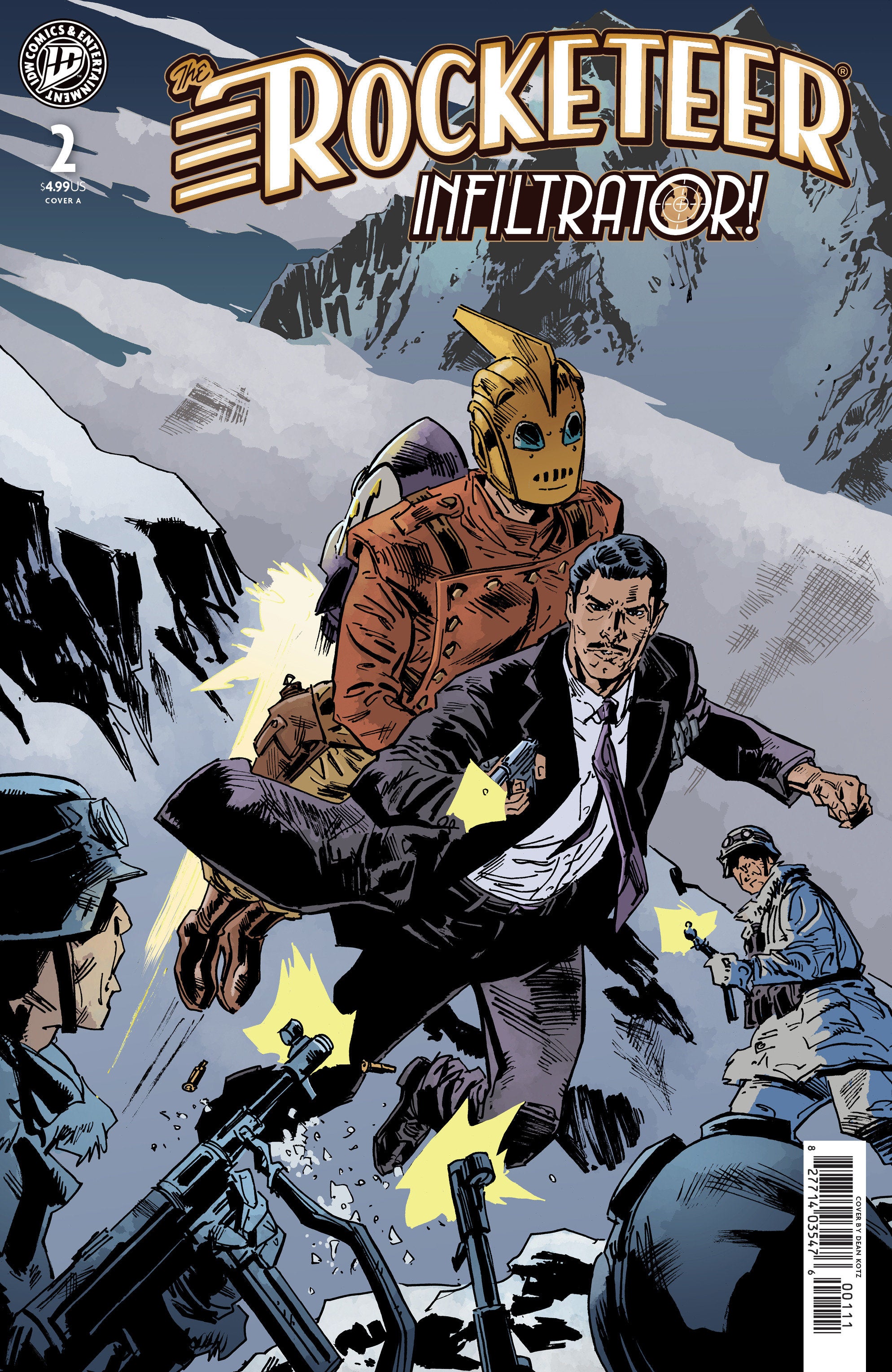 THE ROCKETEER: INFILTRATOR! #2 COVER A KOTZ
