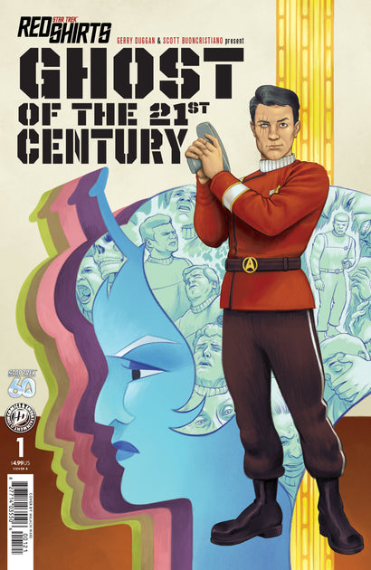 STAR TREK: RED SHIRTS--GHOST OF THE 21ST CENTURY #1 VARIANT B WARD