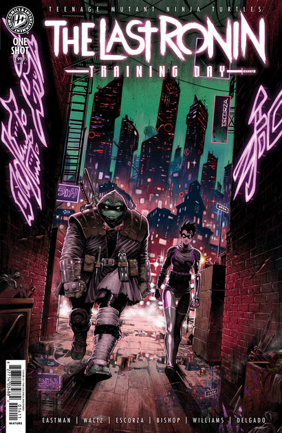 TEENAGE MUTANT NINJA TURTLES: THE LAST RONIN--TRAINING DAY COVER A ESCORZA BROTHERS
