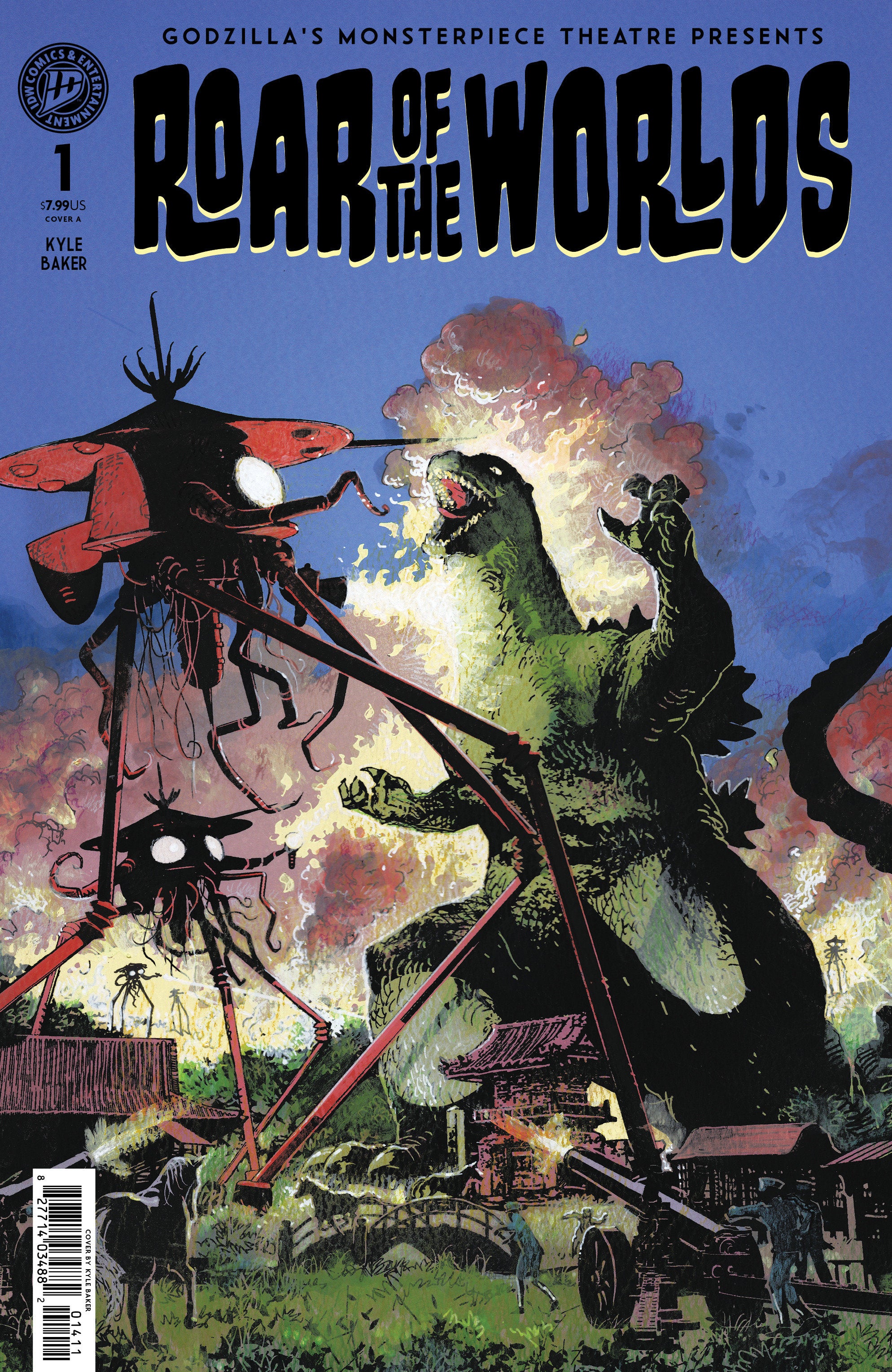GODZILLA'S MONSTERPIECE THEATRE PRESENTS: ROAR OF THE WORLDS VARIANT B BAKER