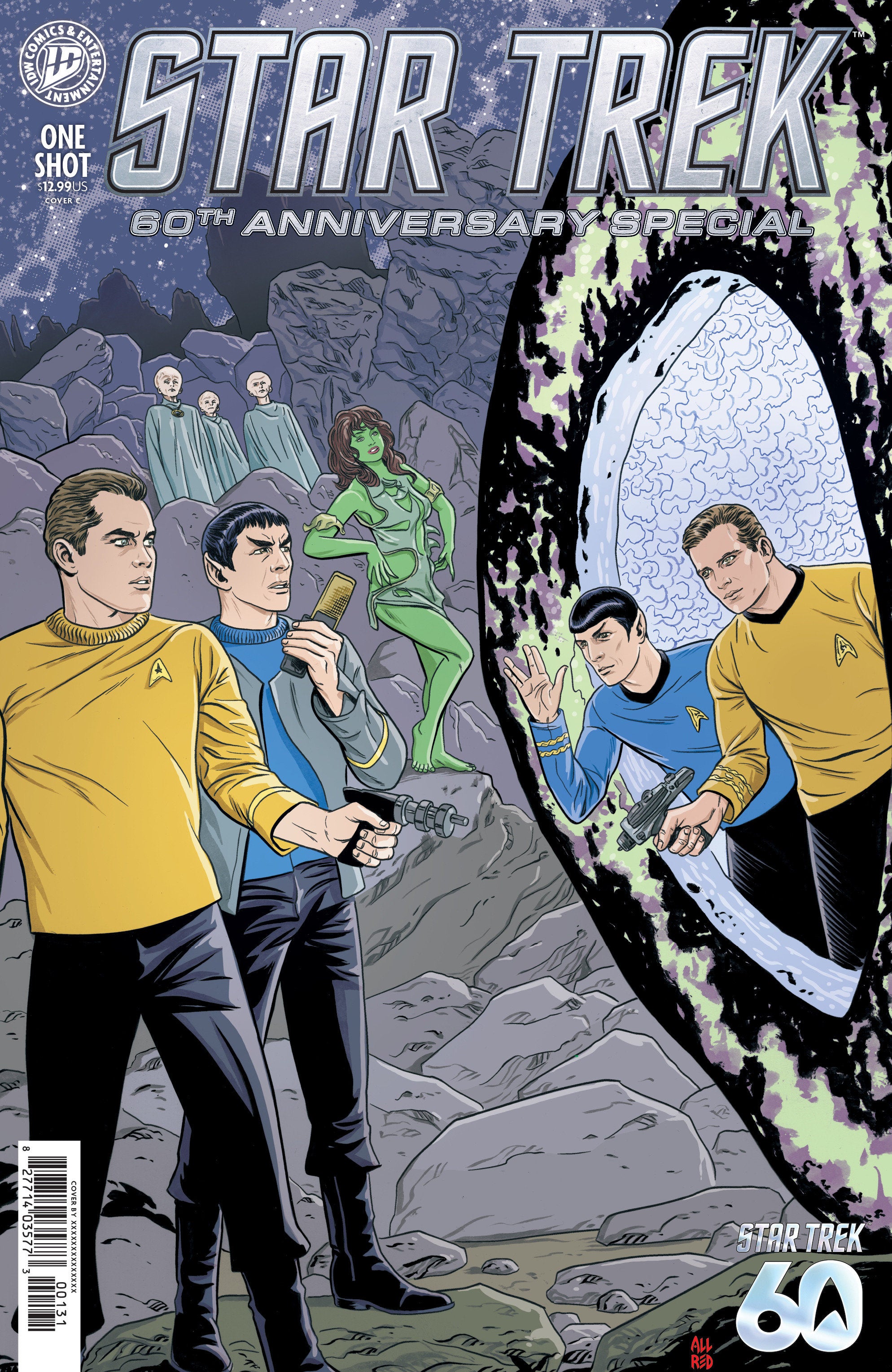 STAR TREK: 60TH ANNIVERSARY SPECIAL VARIANT C FOIL ALLRED