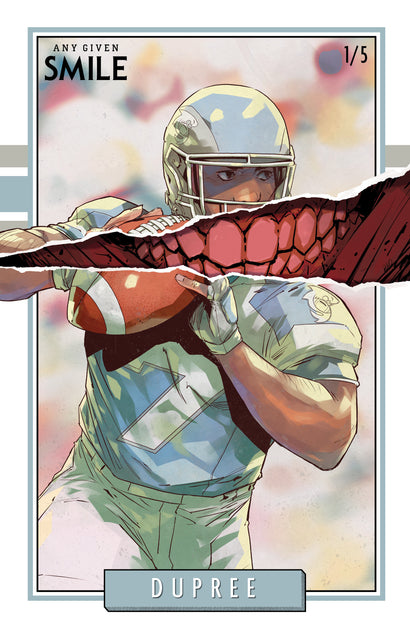 SMILE: ANY GIVEN SMILE #1 VARIANT C COLLAR TRADING CARD VARIANT