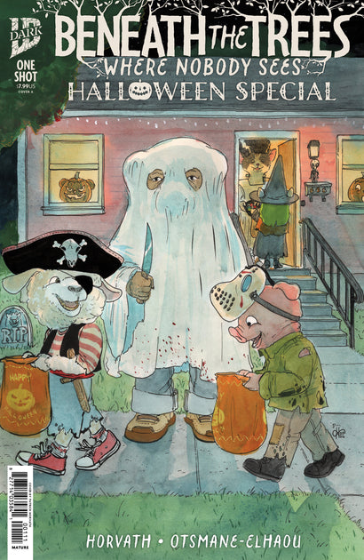 BENEATH THE TREES WHERE NOBODY SEES HALLOWEEN SPECIAL COVER A HORVATH