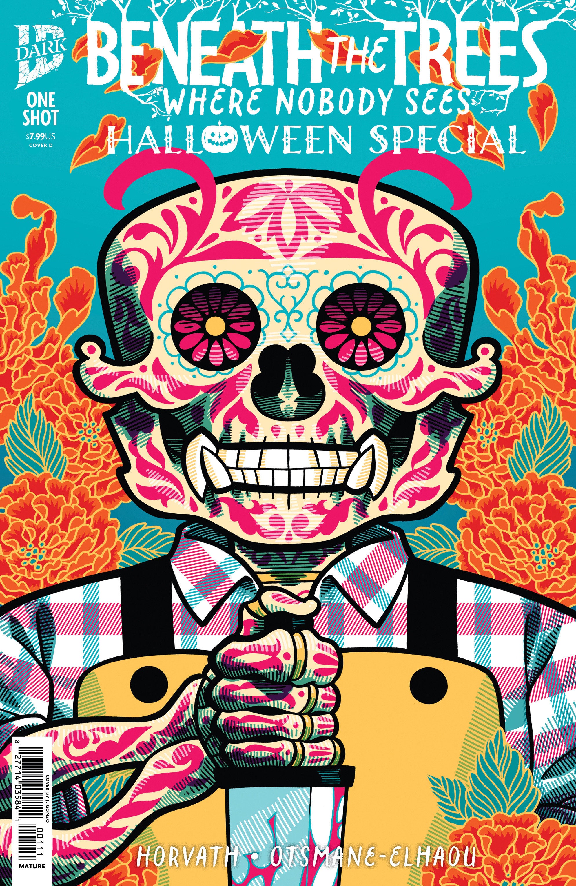 BENEATH THE TREES WHERE NOBODY SEES HALLOWEEN SPECIAL VARIANT D J. GONZO