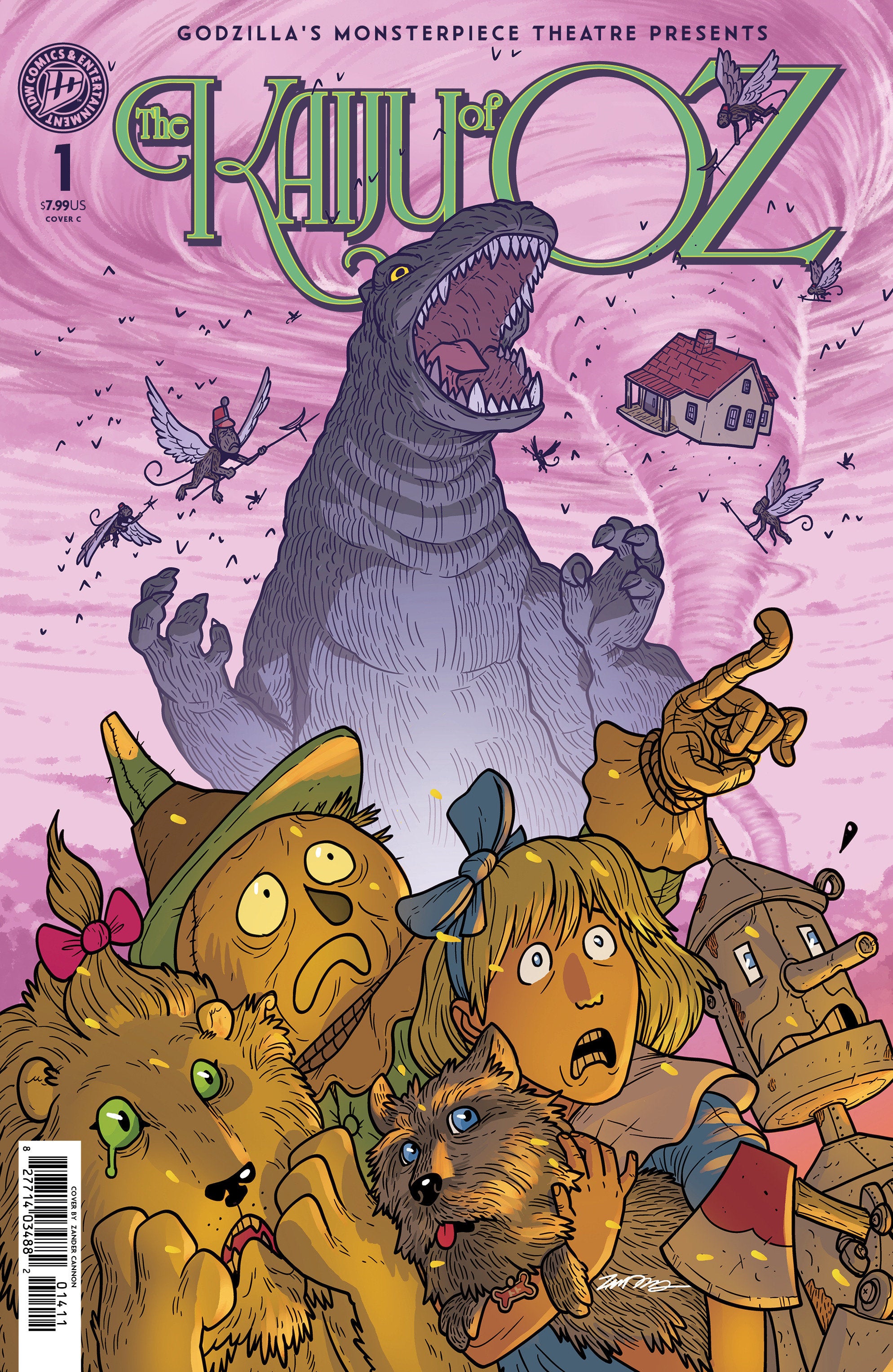 GODZILLA’S MONSTERPIECE THEATRE PRESENTS: THE KAIJU OF OZ VARIANT C CANNON