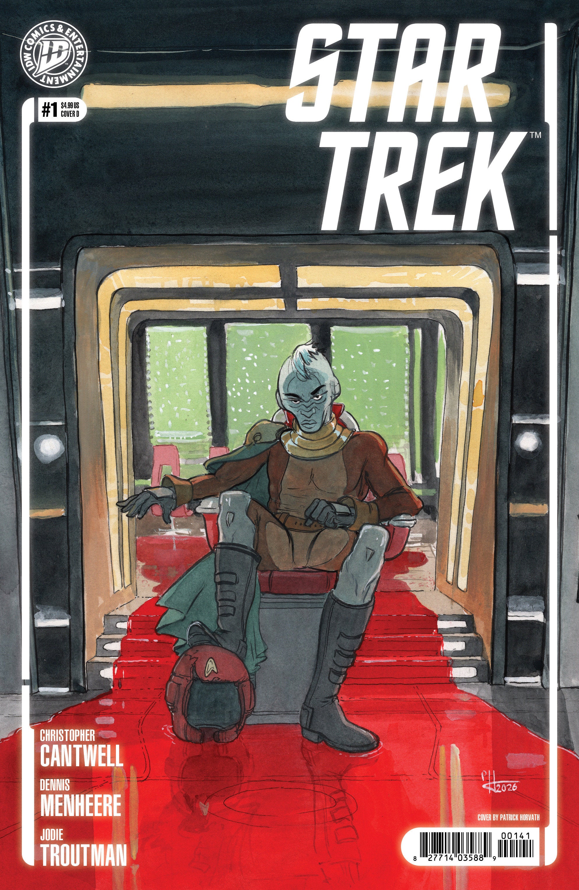STAR TREK 2026 #1 VARIANT D HORVATH