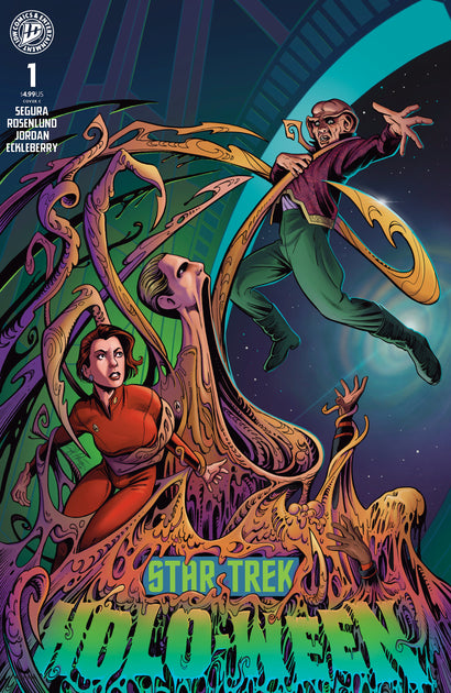 STAR TREK: HOLO-WEEN II #1 VARIANT C PRICE IDW GOES DARK VARIANT