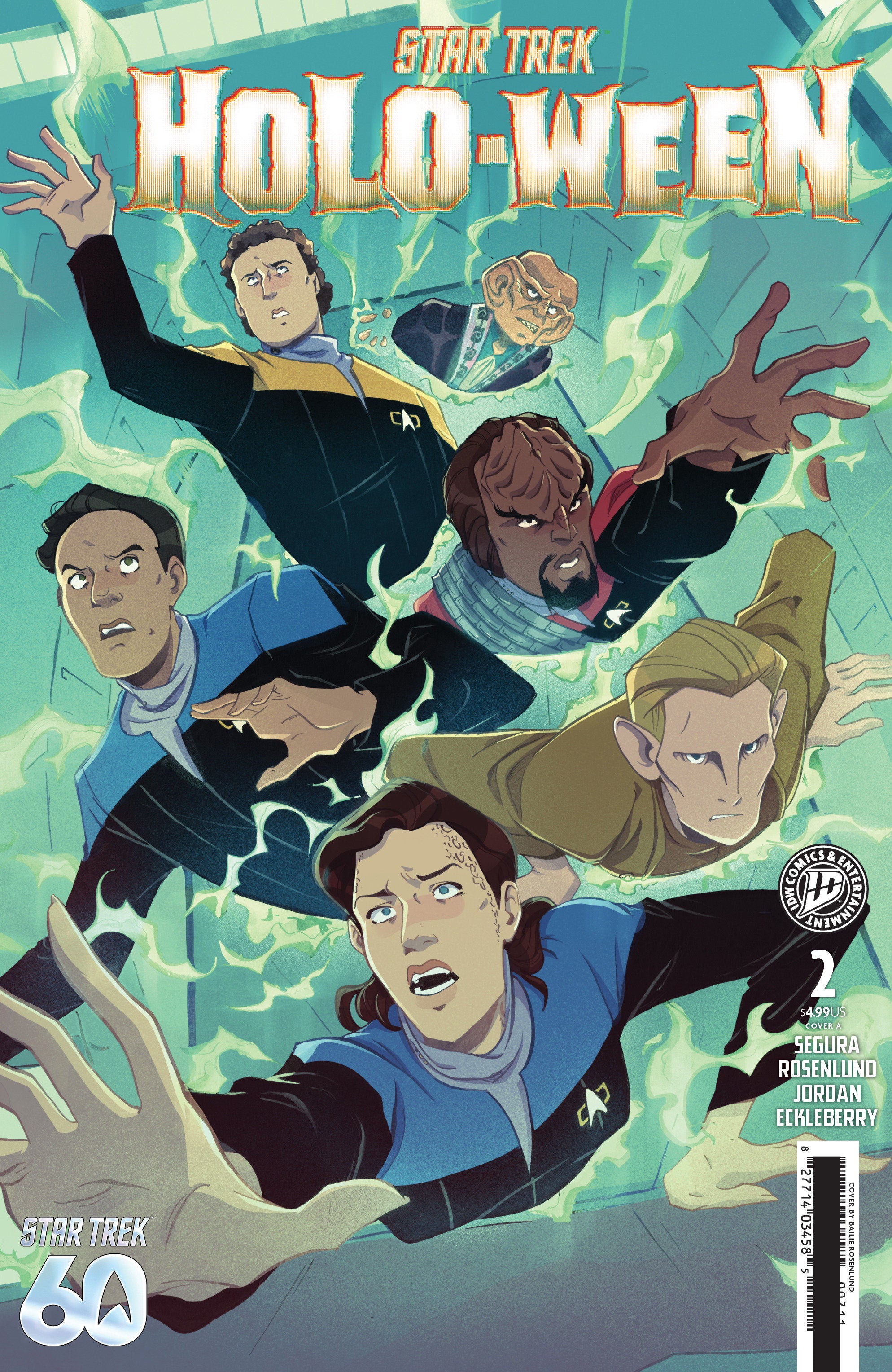 STAR TREK: HOLO-WEEN II #2 COVER A ROSENLUND
