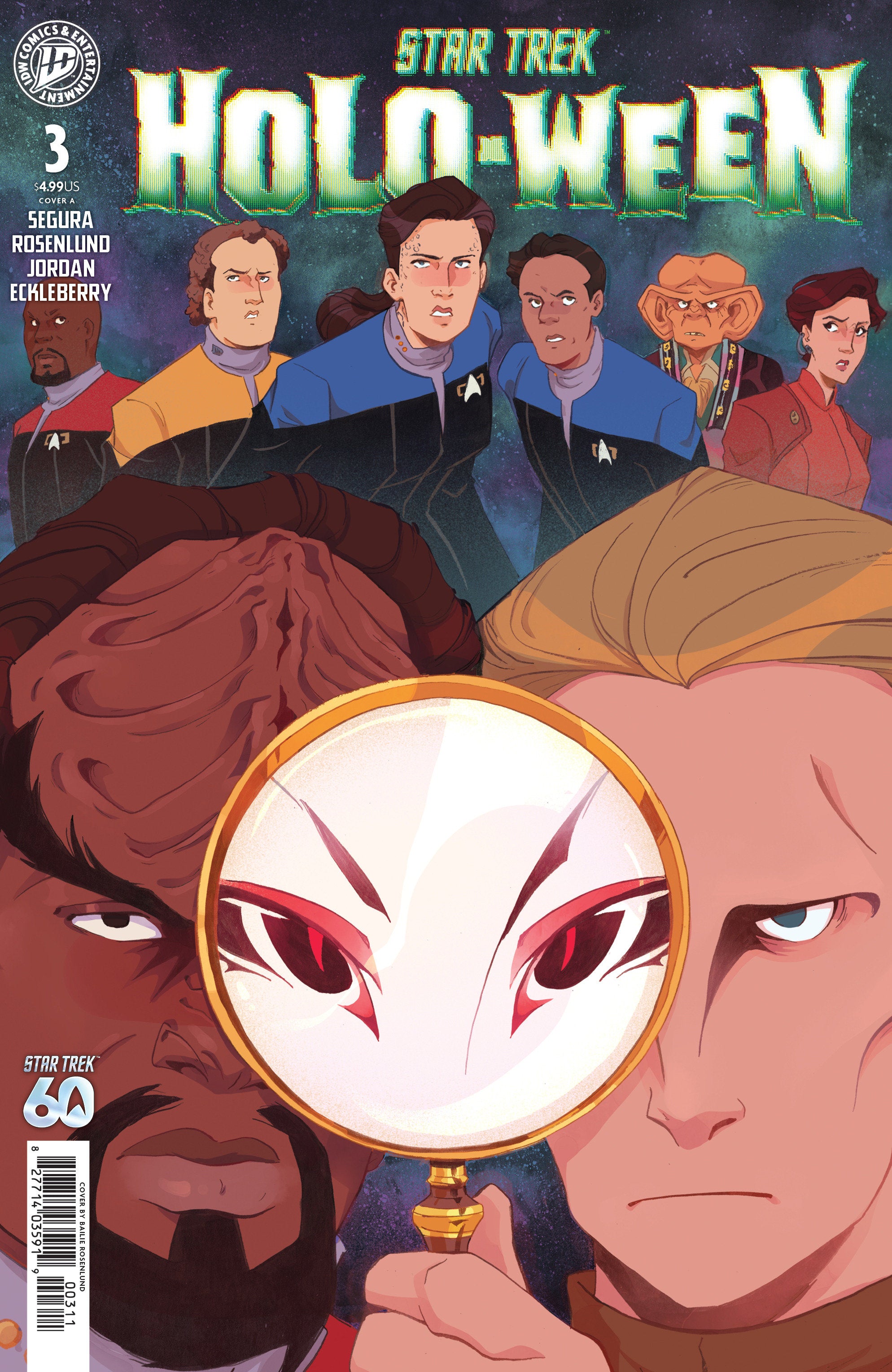 STAR TREK: HOLO-WEEN II #3 COVER A ROSENLUND