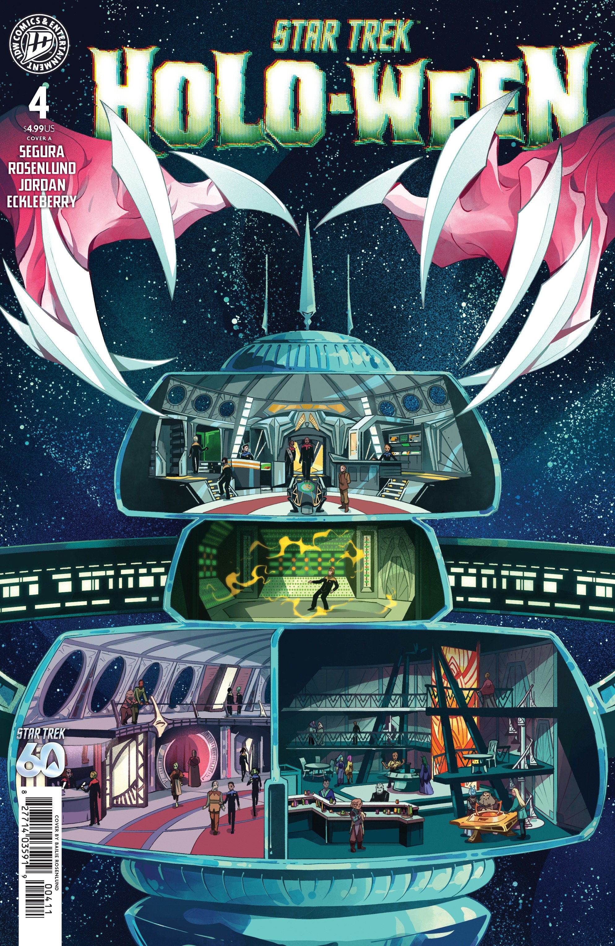STAR TREK: HOLO-WEEN II #4 COVER A ROSENLUND