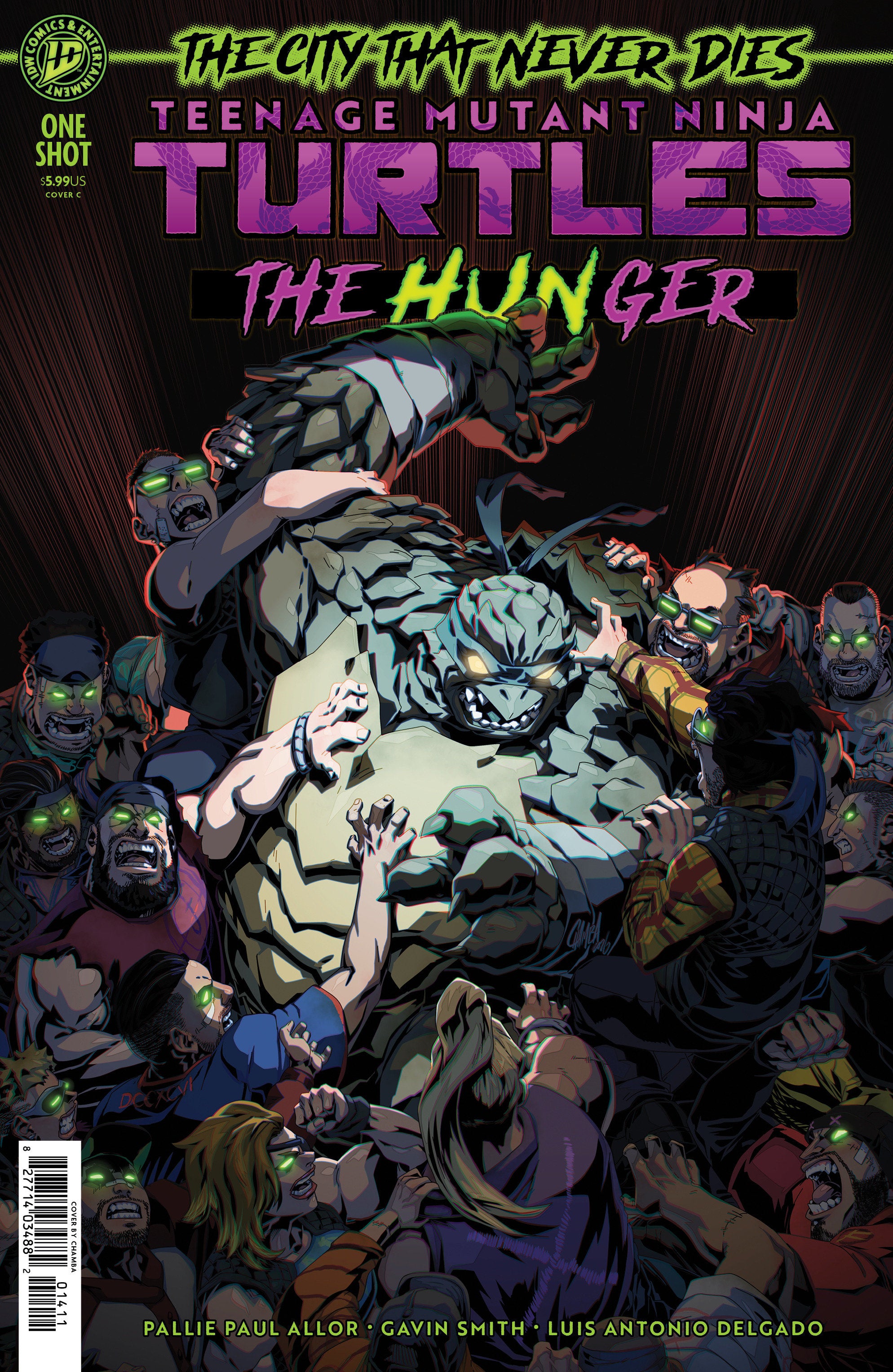 TEENAGE MUTANT NINJA TURTLES: THE HUNGER VARIANT C CHAMBA