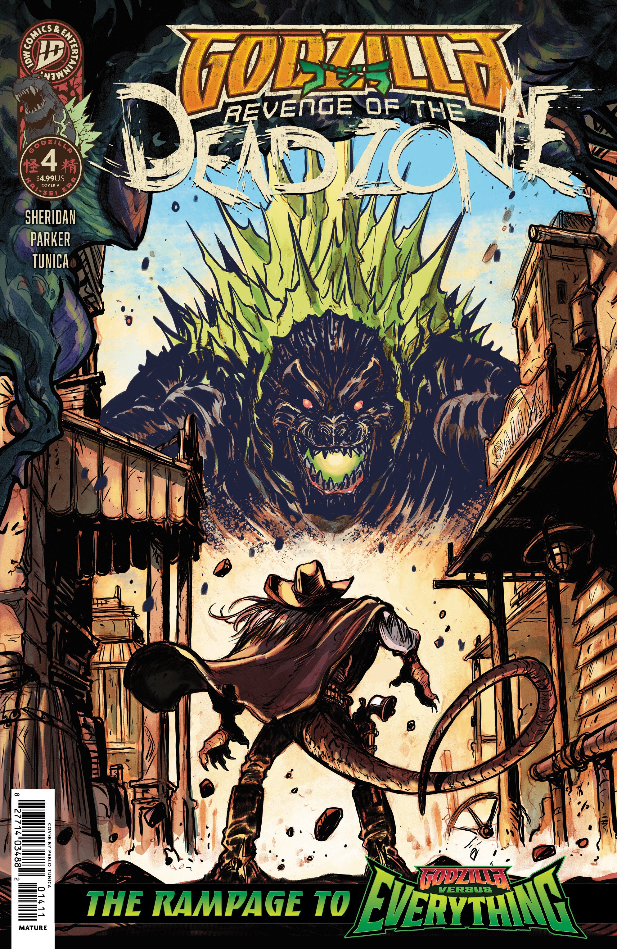 GODZILLA: REVENGE OF THE DEADZONE [KAI-SEI ERA] #4 COVER A (TUNICA)