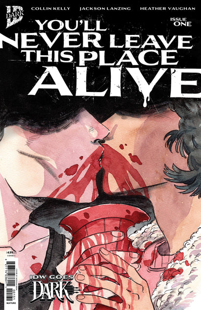 YOU'LL NEVER LEAVE THIS PLACE ALIVE #1 VARIANT C (BEEM IDW GOES DARK VARIANT)