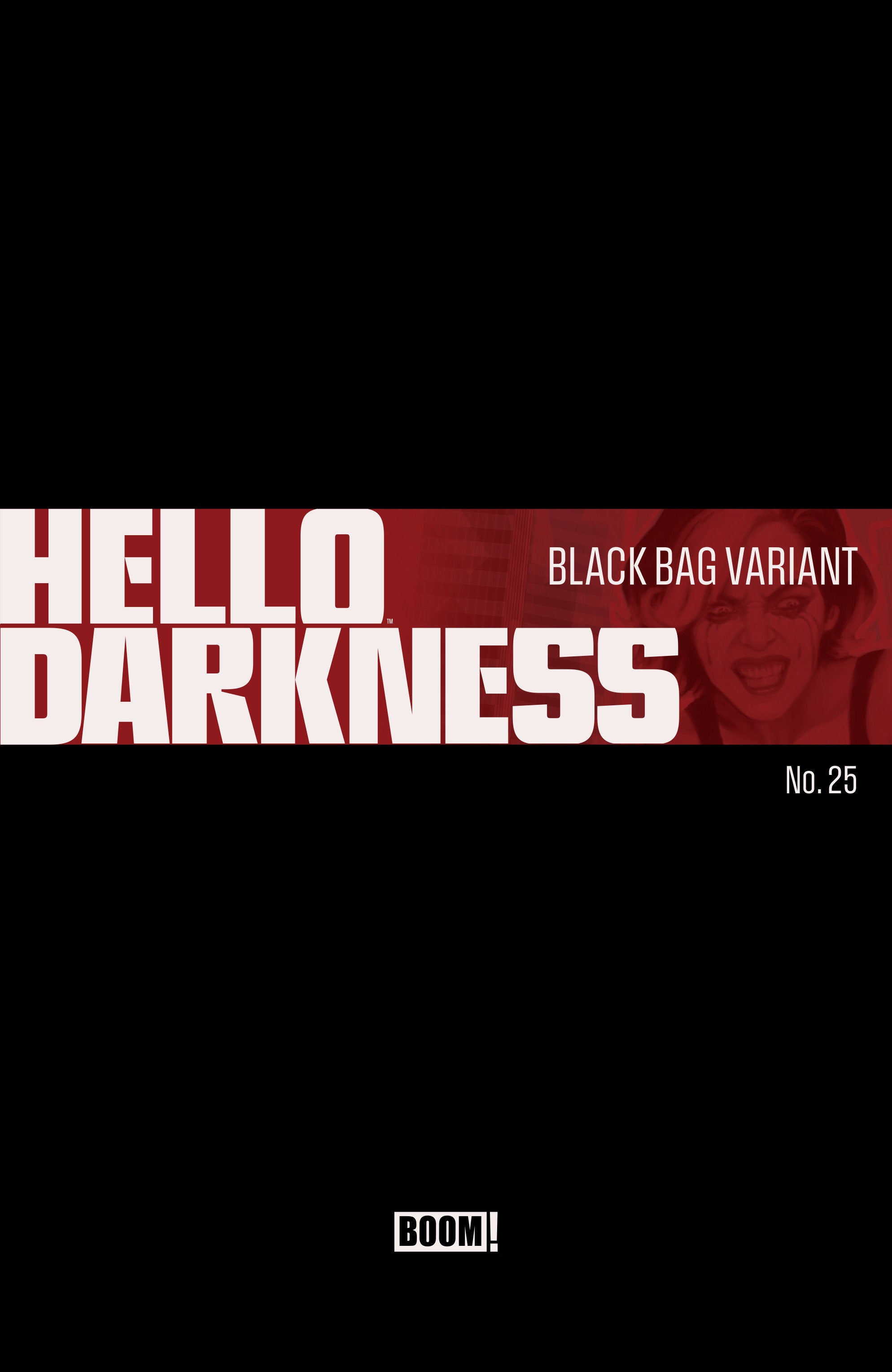 HELLO DARKNESS #25 D BLACK BAG 