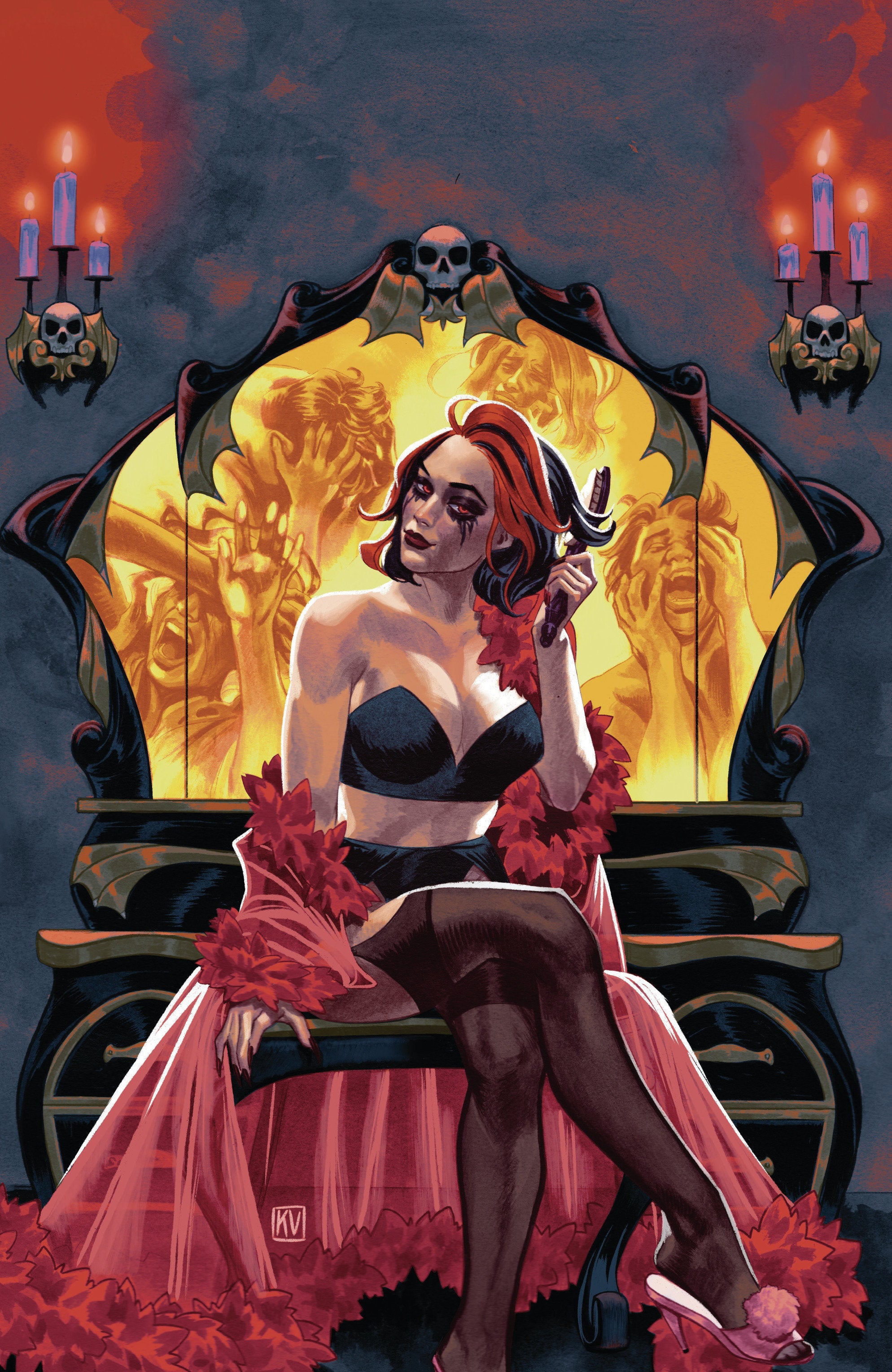 HELLO DARKNESS #27 C VARIANT (FULL ART, VALERIO)